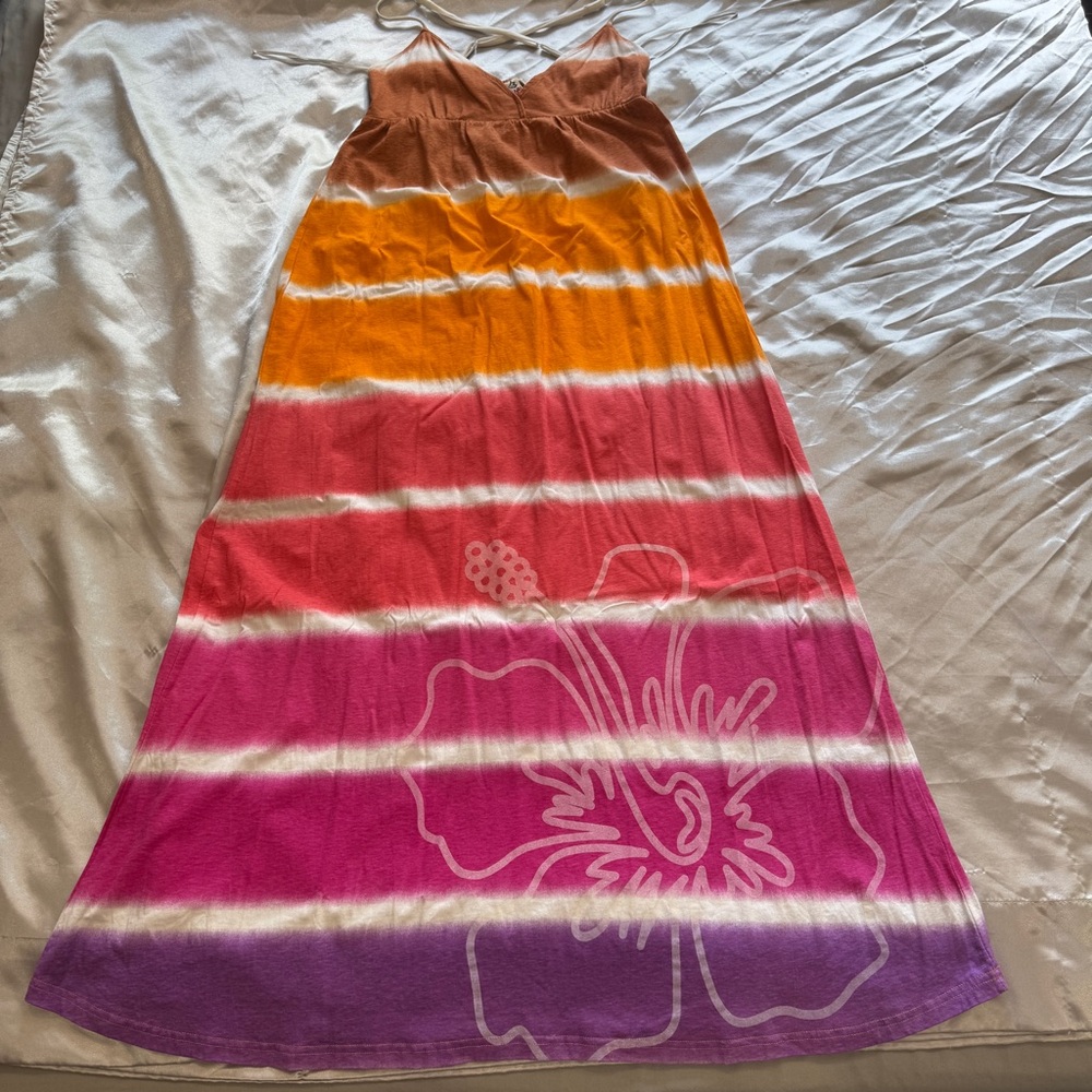 Tropical Maxi Dress